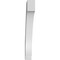 Ekena Millwork 3 1/2-in. W x 22-in. D x 30-in. H Imperial Architectural Grade PVC Knee Brace BRCP035X22X30IMP - alternate 3